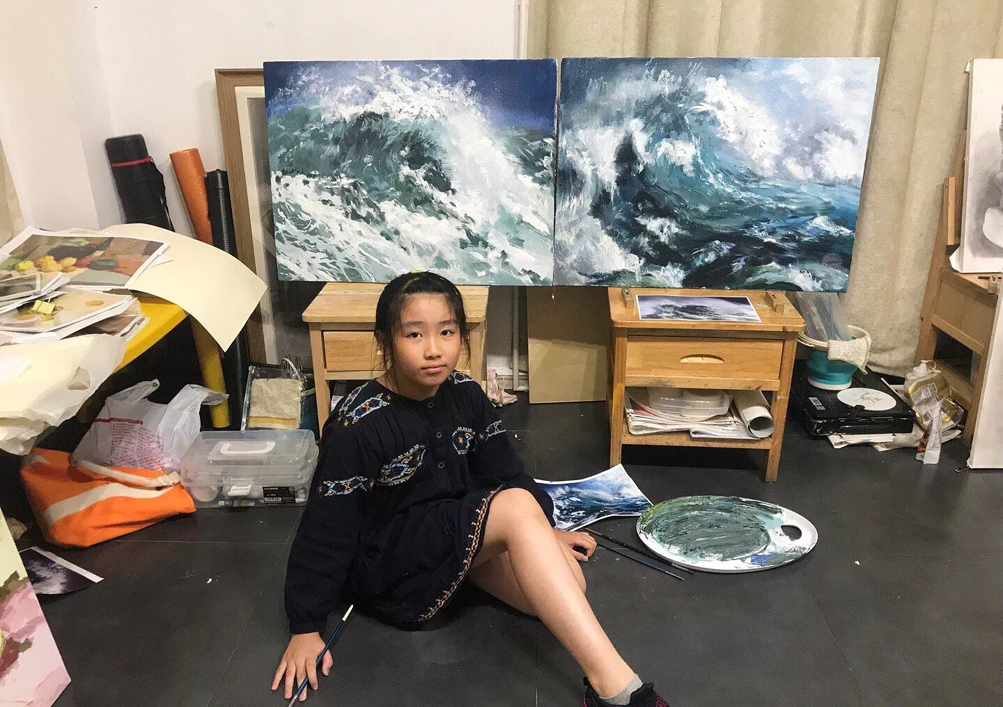 水粉画班